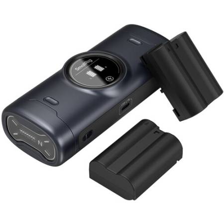 SmallRig 5697 - zestaw, przenośna dwukanałowa ładowarka (typu etui), 2x akumulator Nikon EN-EL15c (USB-C, 18W)